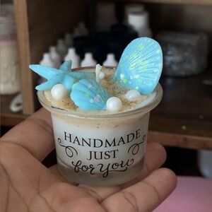 Handmade Ocean-Themed Candle